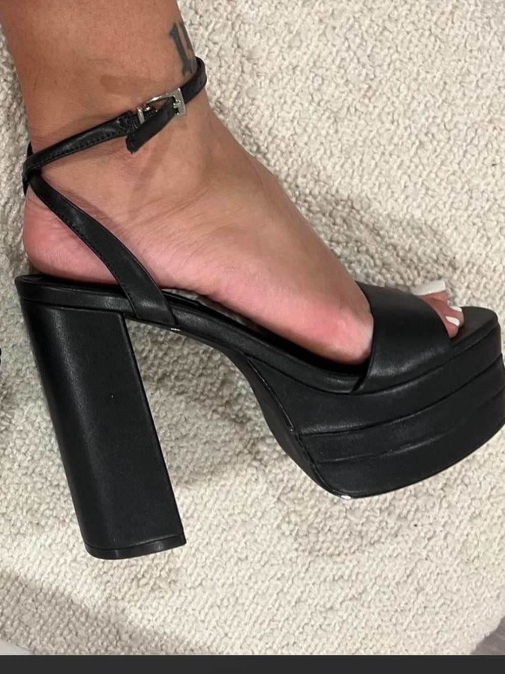 Steve Madden chunky platform heel